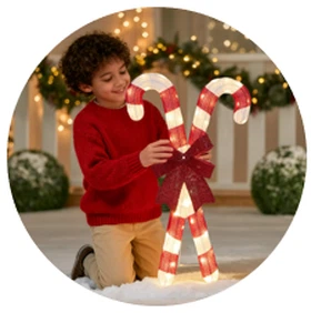 Christmas candy cane lights Christmas candy cane lights